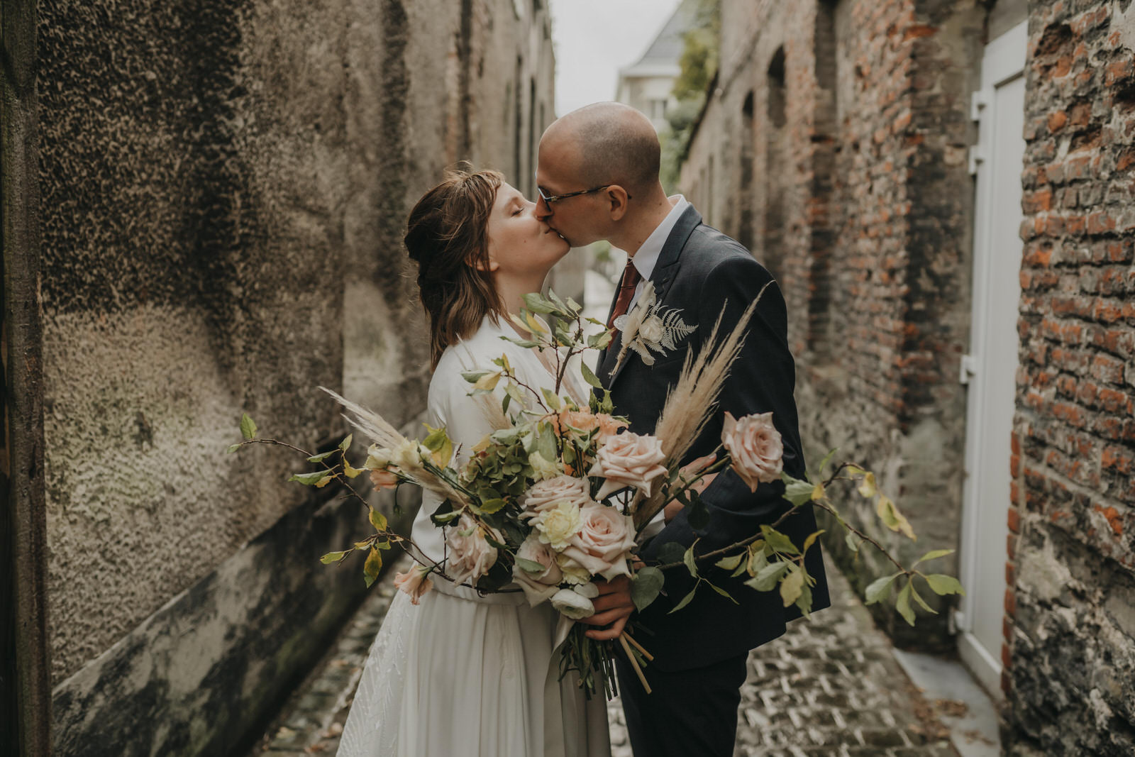 Clémentine & Mathias, un mariage urbain à Tournai